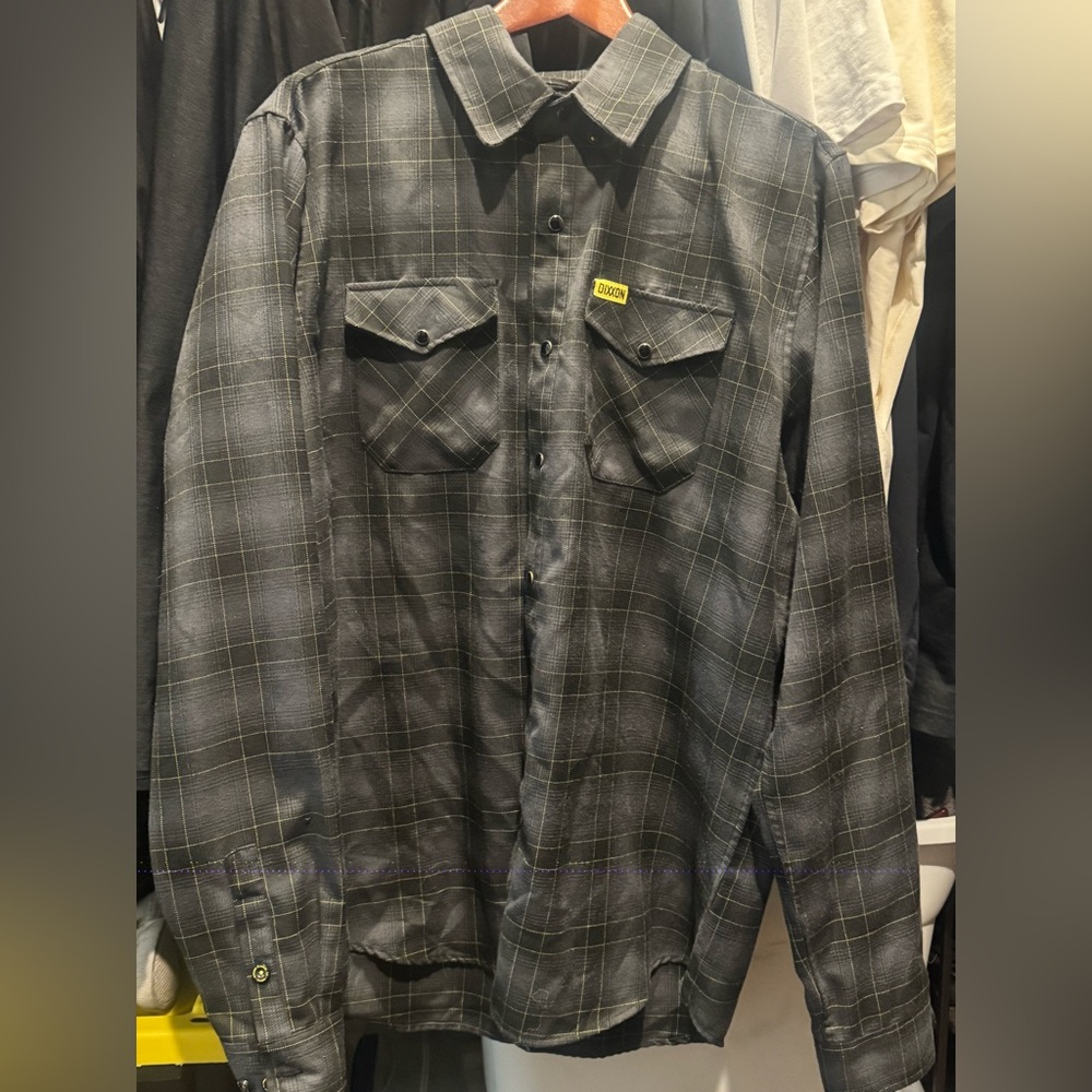 Dixxon men’s flannell the Raven size large tall